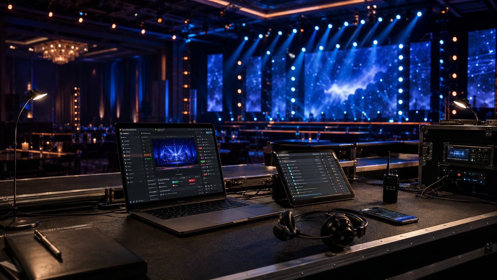 Swovo product work for Media, Entertainment and Events